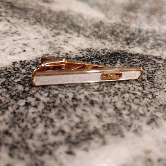 Celine Tie Clip Silver 925 stamped / Gold Plated - Picture 7 of 16